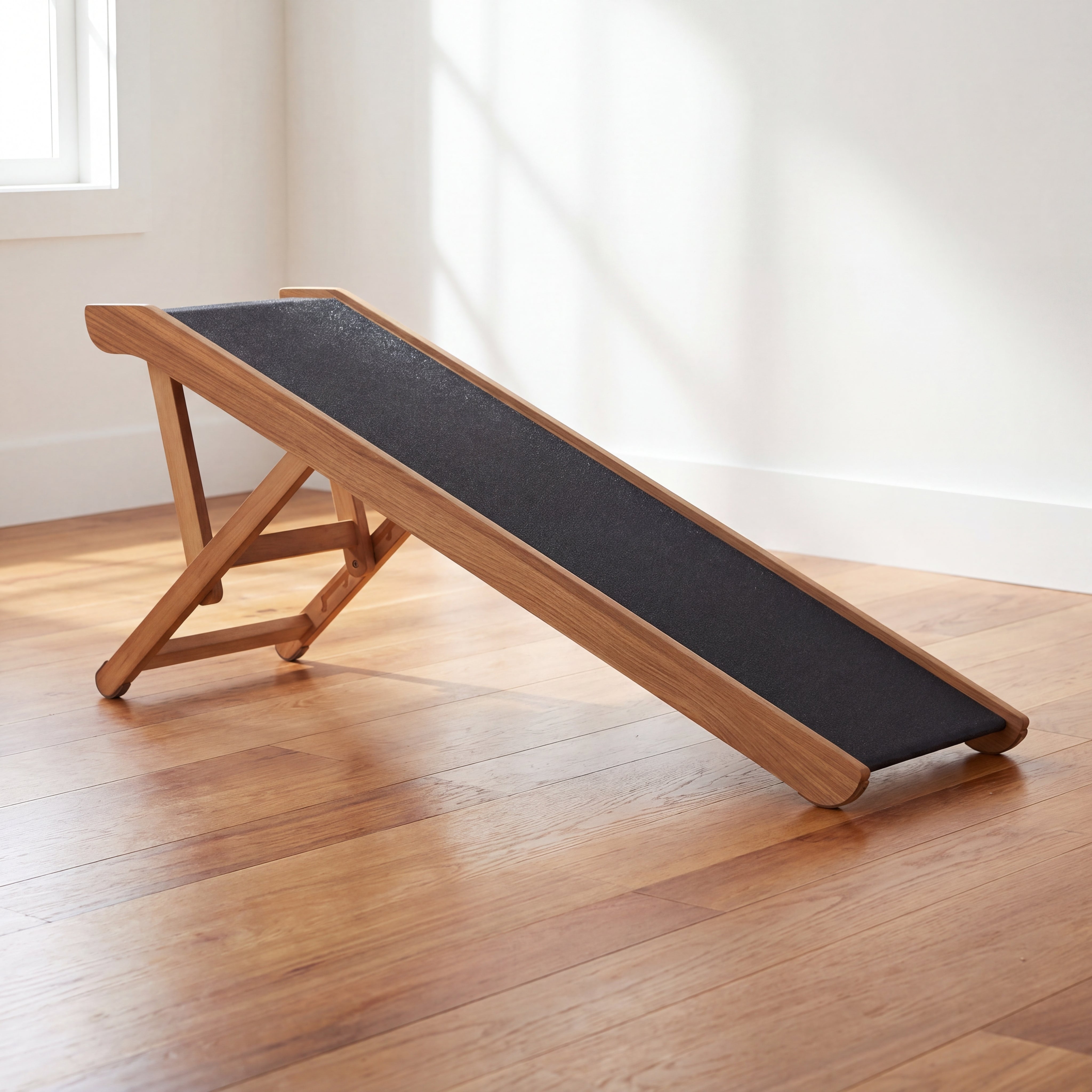 The Paw Step Pro - Adjustable Solid Wood Dog Ramp