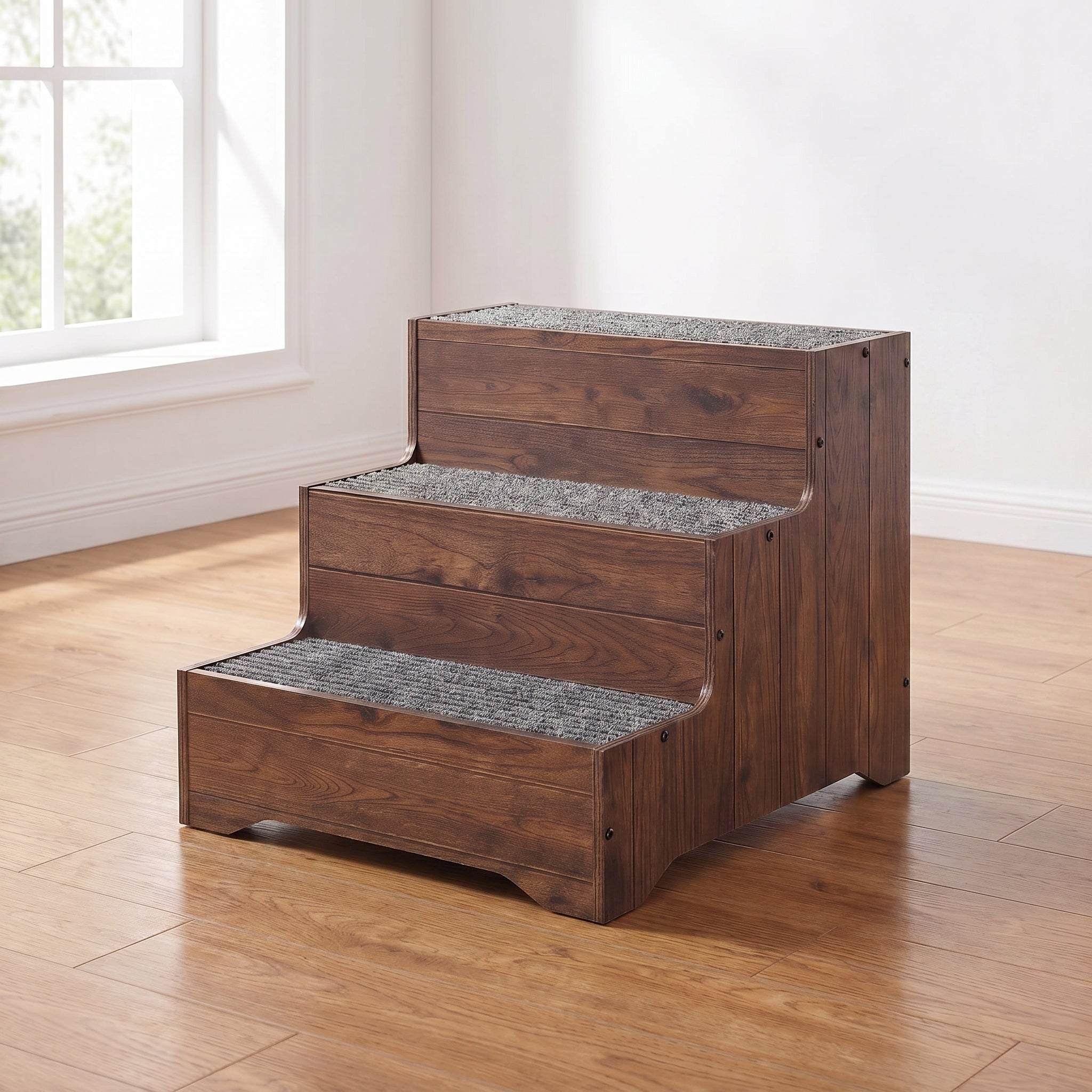The Paw Step Rise - Furniture Grade Wooden Dog Stairs